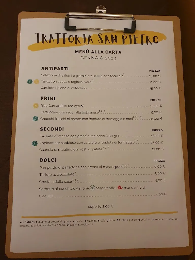 Menu_Trattoria San Pietro_Caronno Pertusella_image_1