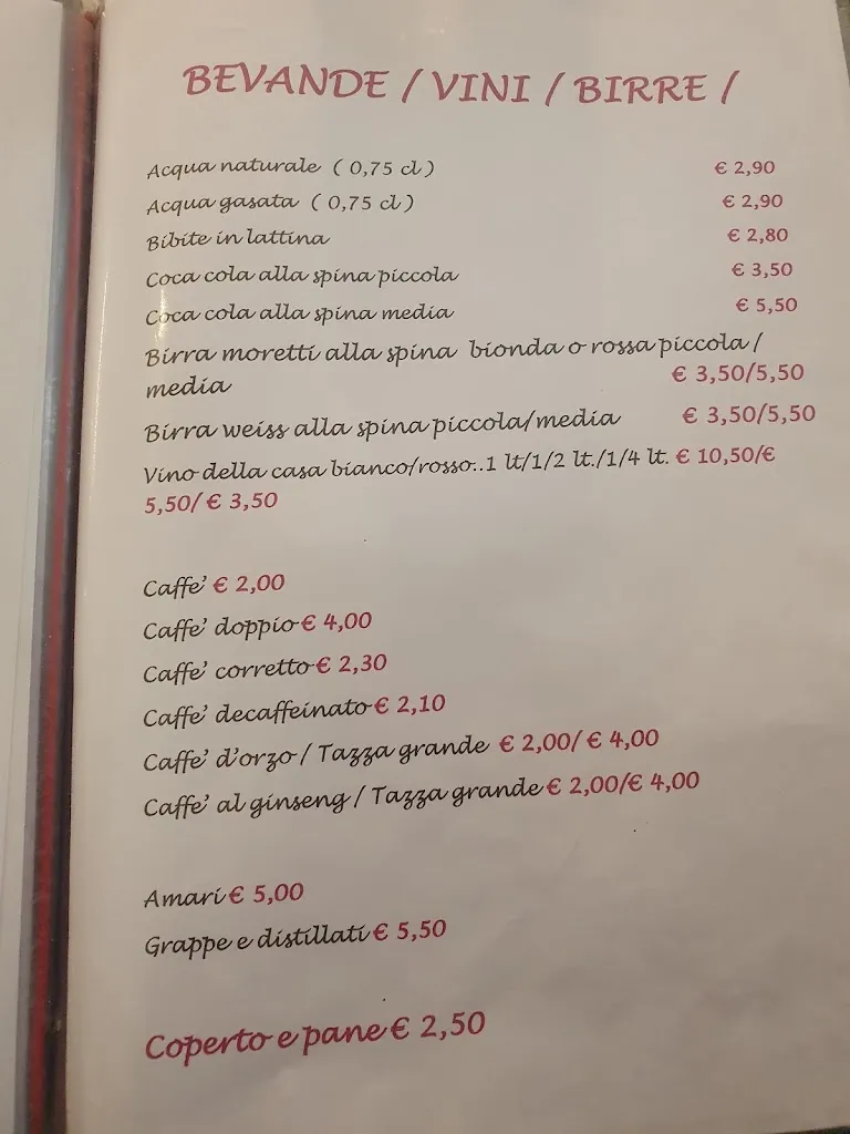 Menu_La Forchetta d'Oro - Ristorante Pizzeria_Carvico_image_2