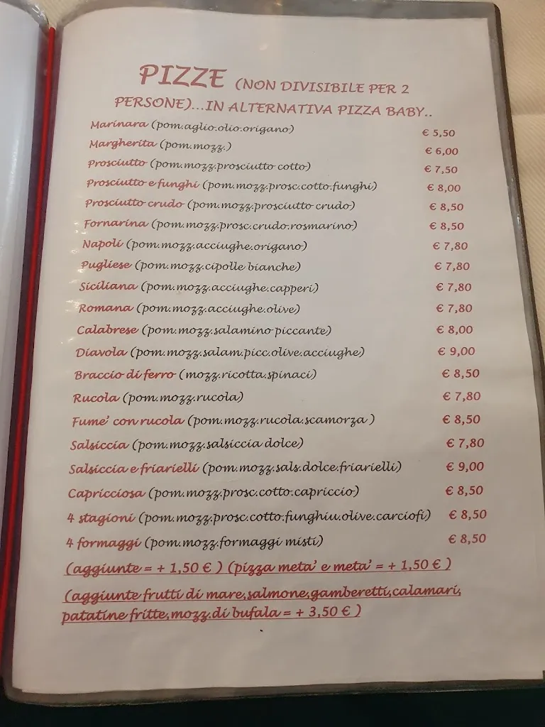 Menu_La Forchetta d'Oro - Ristorante Pizzeria_Carvico_image_3