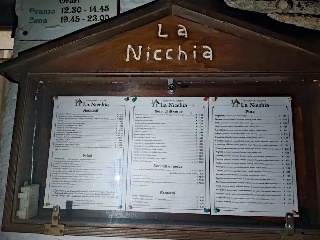 Menu_La Nicchia_Alberobello_image_4