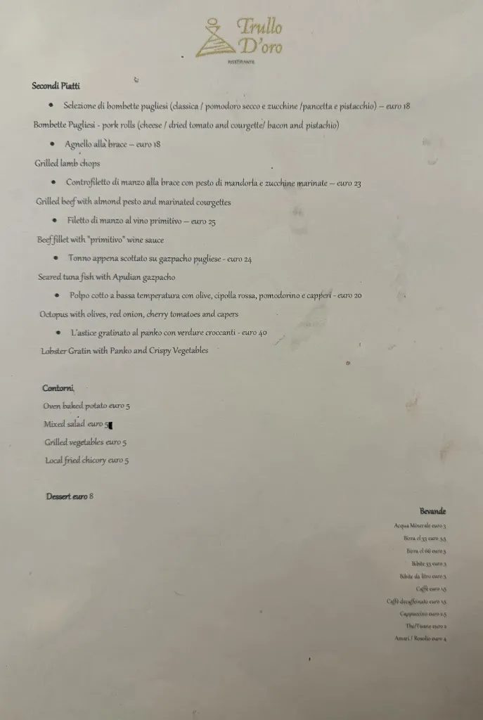 Menu_Ristorante Trullo D'Oro_Alberobello_image_3