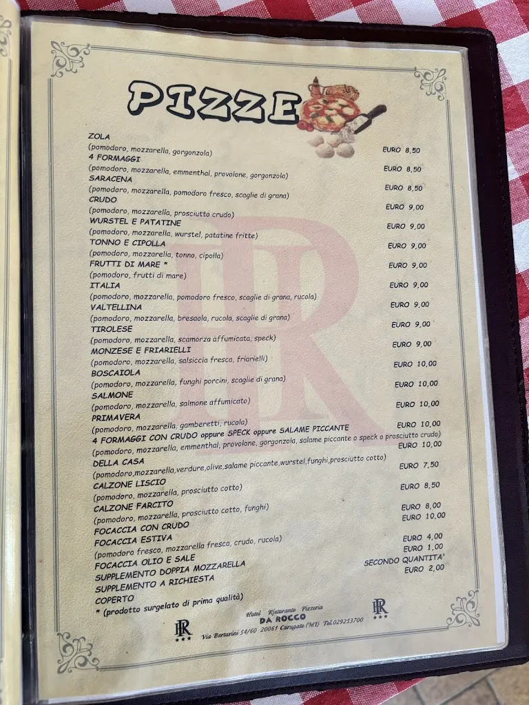 Menu_Da Rocco Ristorate Pizzeria_Carugate_image_2