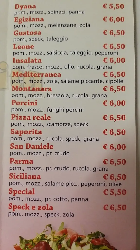 Menu_Pizzeria La Margherita_Casaletto Vaprio_immagine_1