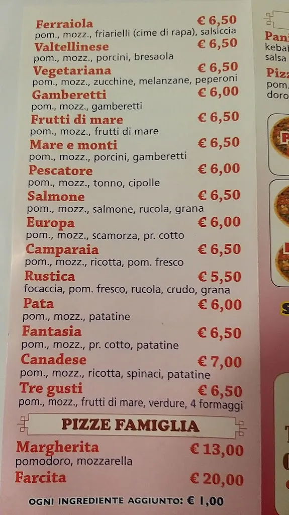 Menu_Pizzeria La Margherita_Casaletto Vaprio_immagine_2