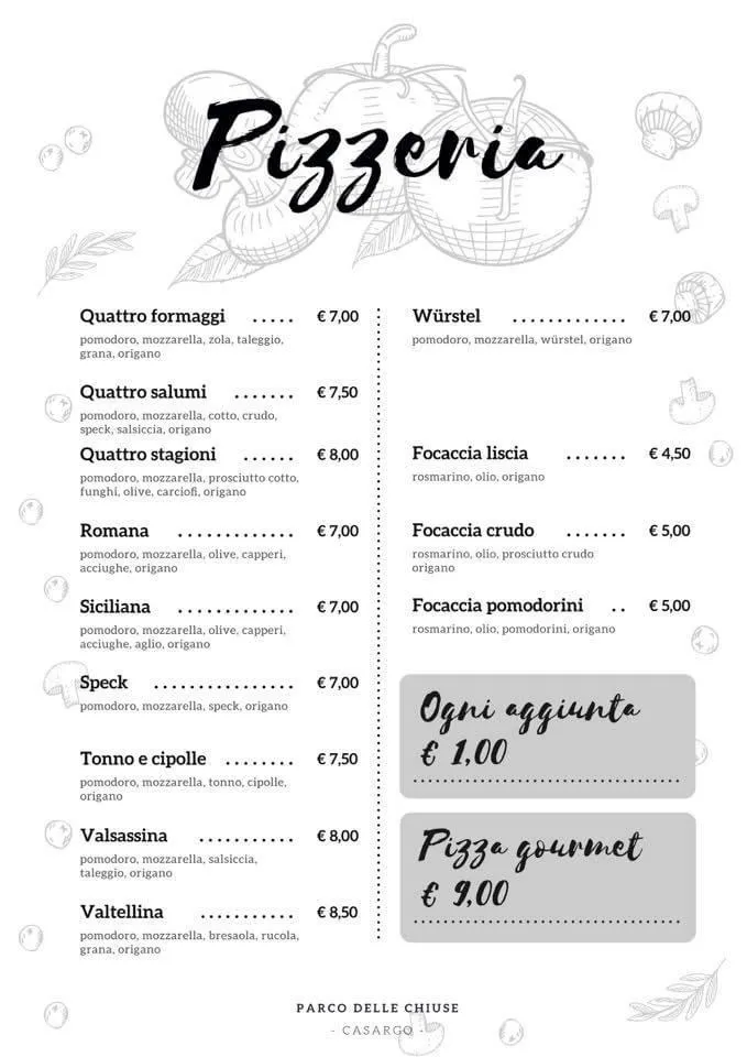 Menu_Ristorante Pub Pizzeria Parco Delle Chiuse_Casargo_image_2