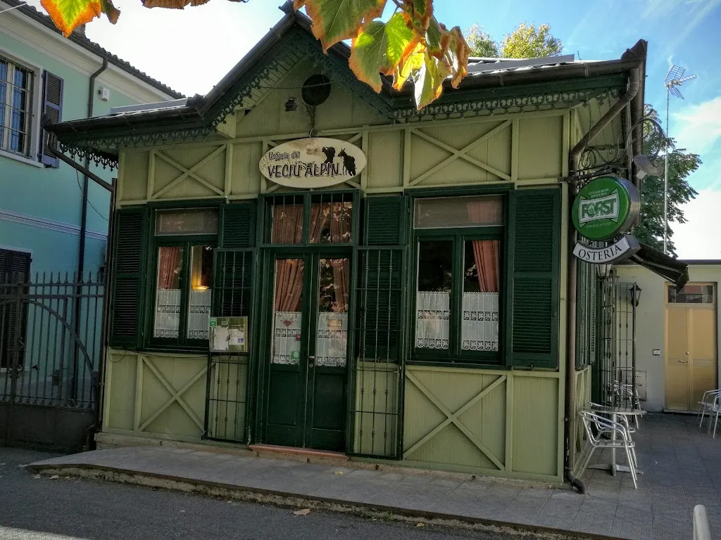 Osteria del Vecio Alpin restaurant in Casatisma