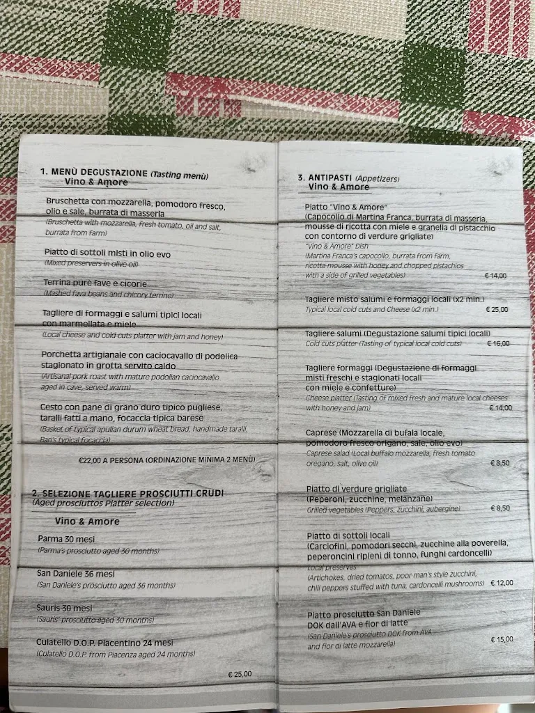 Menü_Vino & Amore_Alberobello_Bild_4