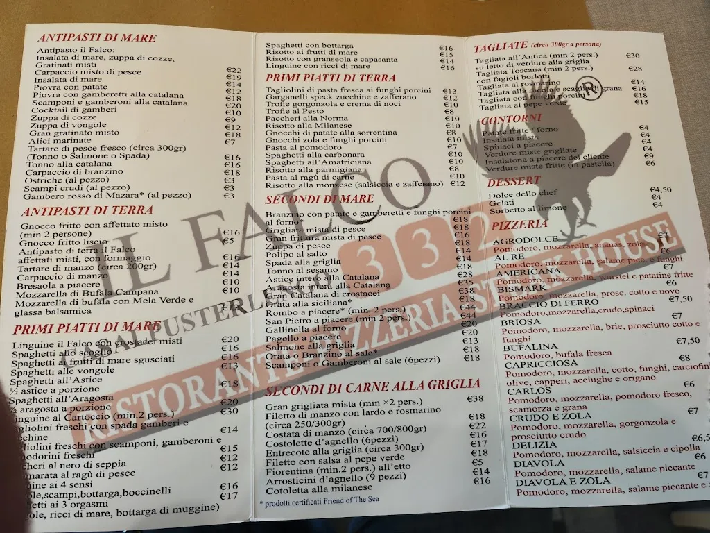 Il Falco 332 Ristorante Pizzeria restaurant in Casalpusterlengo