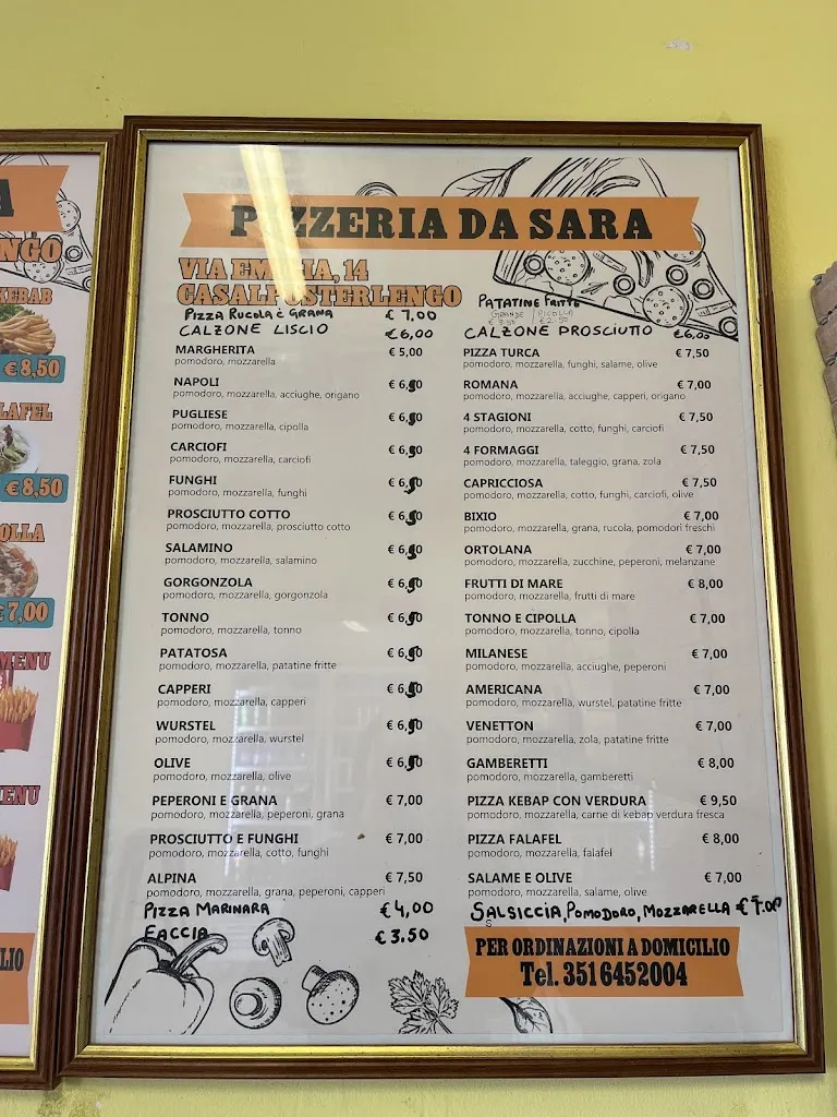 Menu_Pizzeria da Sara_Casalpusterlengo_image_1