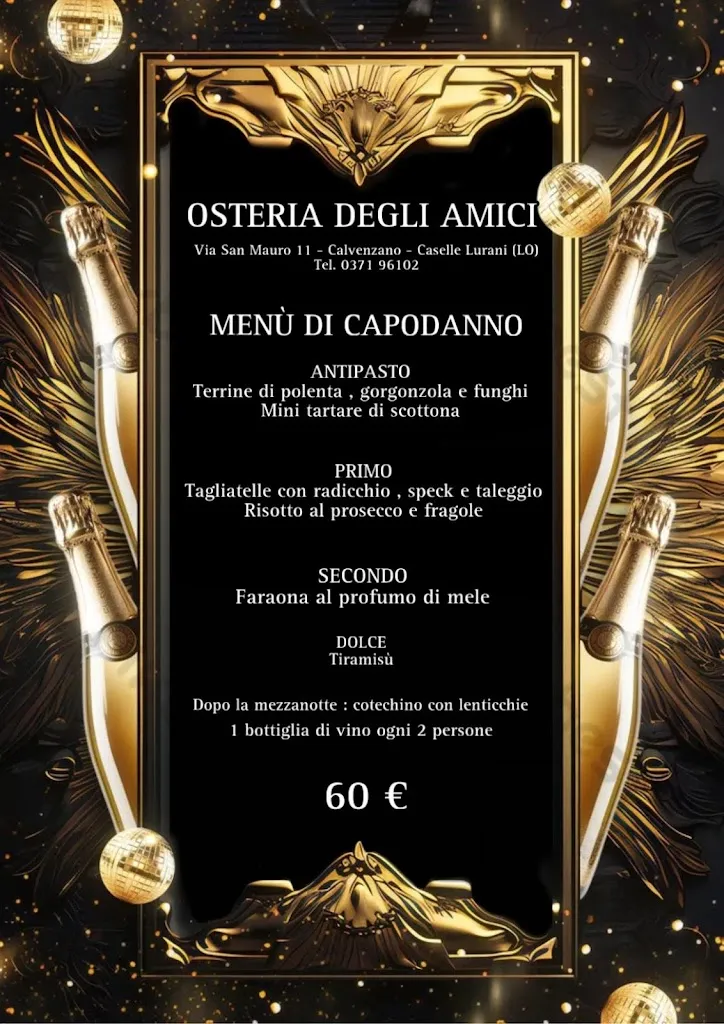 Menu_L'osteria degli Amici Snc di Ferdico Emanuele & c._Caselle Lurani_image_1