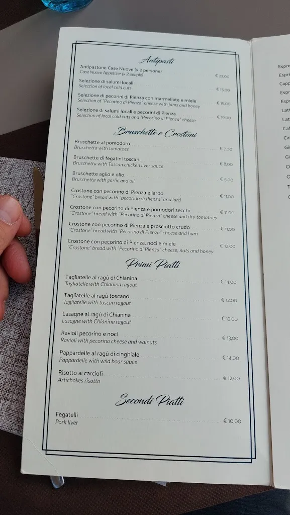 Menu_Case Nuove - food, drinks and coffee_Case Nuove_image_2