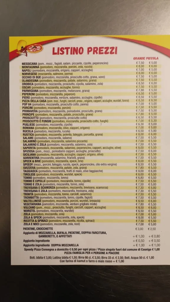 Menu_Pizza Speedy Di Gusmini Giorgio_Casnigo_image_2