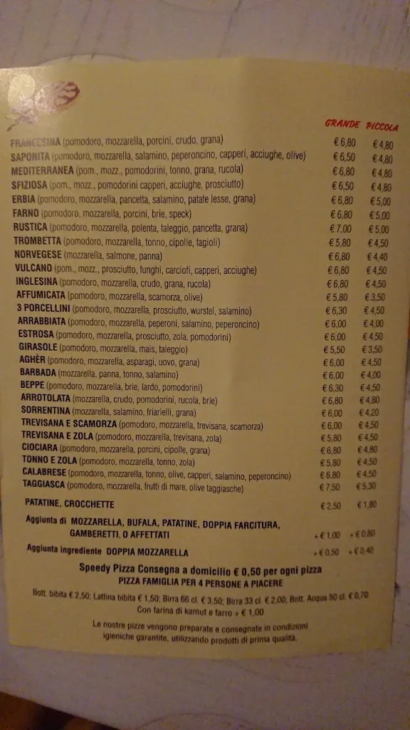 Menu_Pizza Speedy Di Gusmini Giorgio_Casnigo_image_4