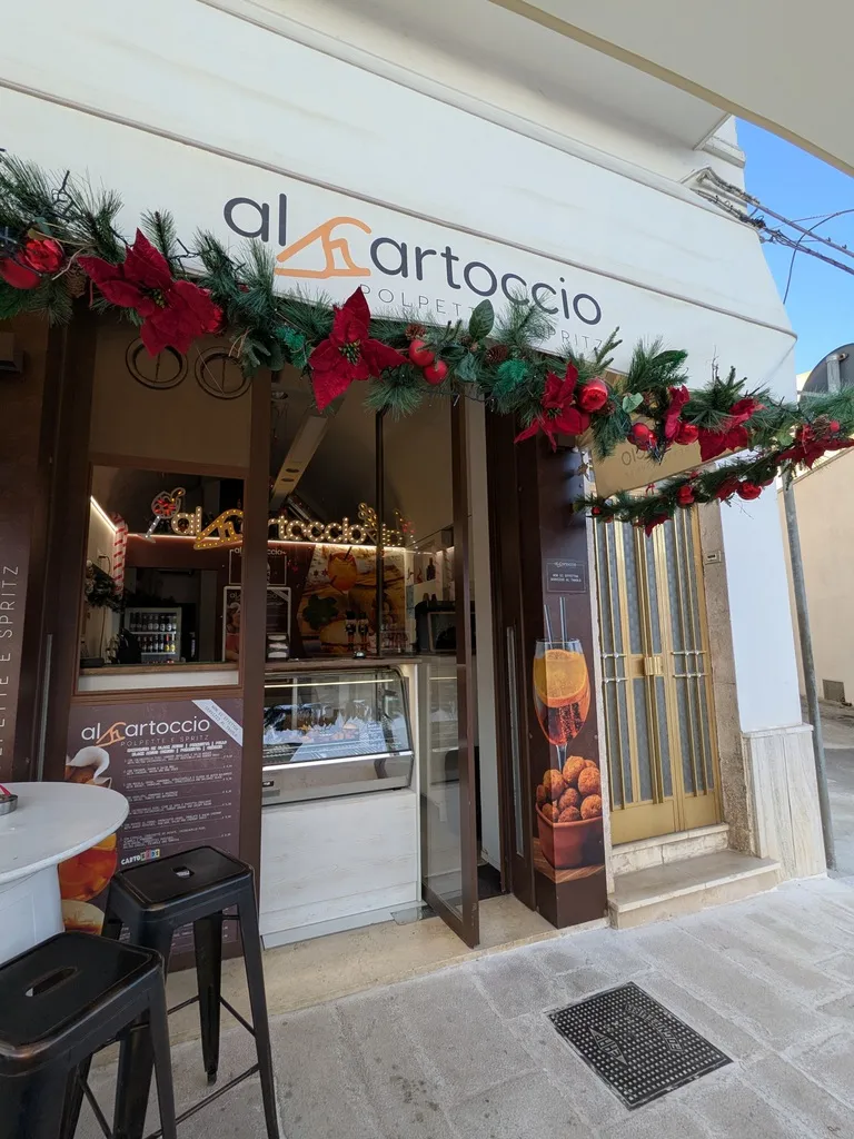 Al Cartoccio restaurant in Alberobello