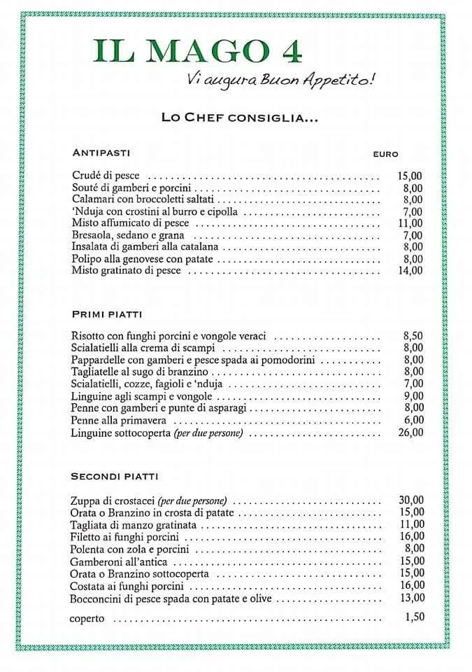 Menu_Pizzeria Il Mago 4_Casorate Primo_image_2