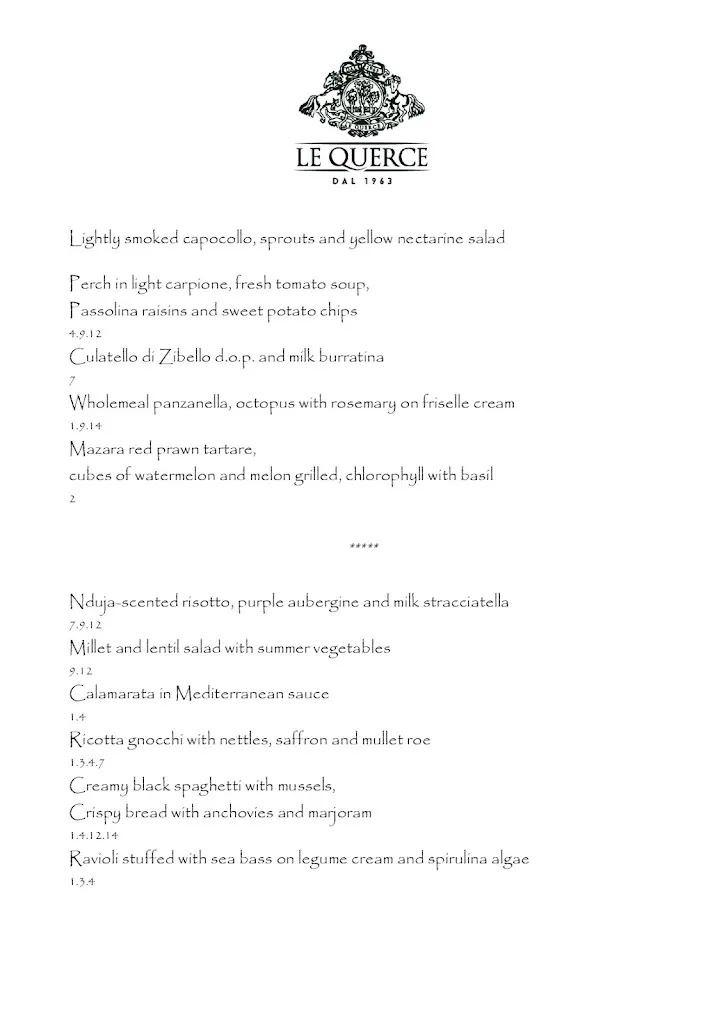 Menu_Le Querce 1963_Casorate Sempione_image_4