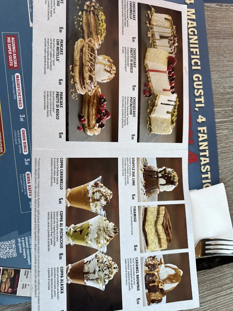 Menu_Johnnie Fox's_Casorate Sempione_image_2