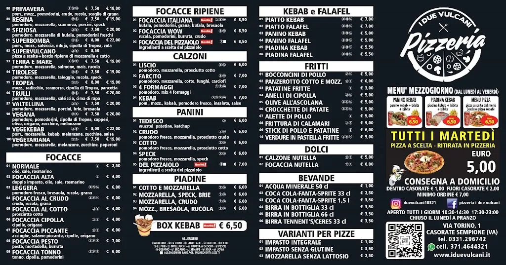 Menu_I Due Vulcani_Casorate Sempione_image_1