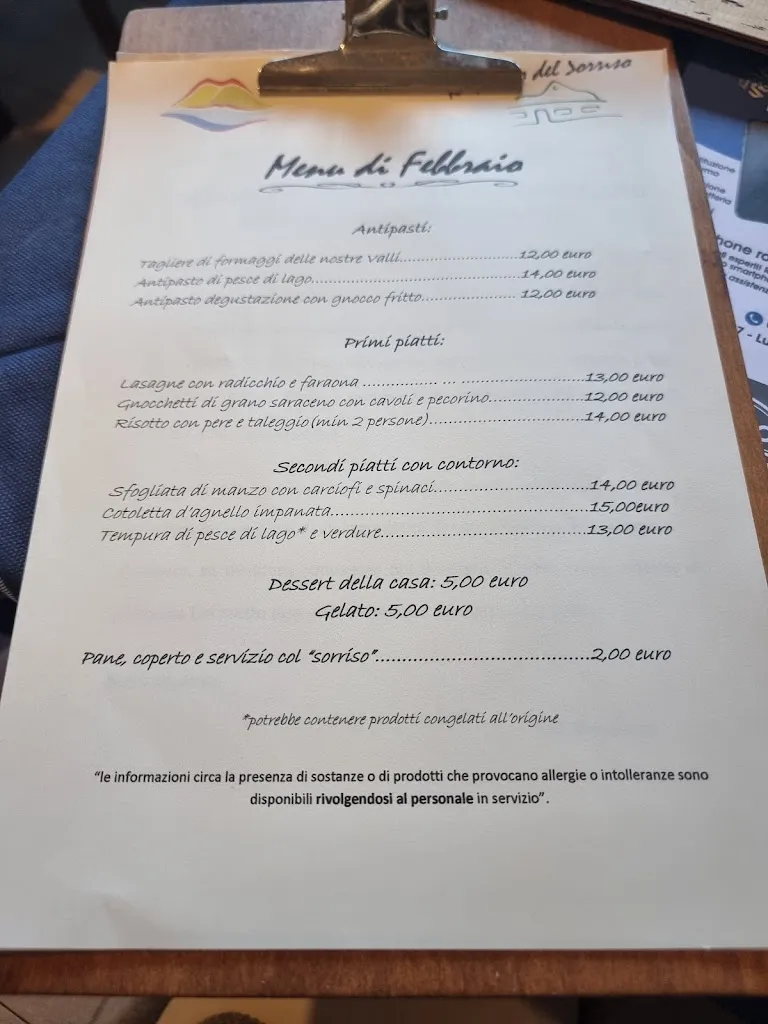 Menu_Grotto del Sorriso_Cassano Valcuvia_image_1