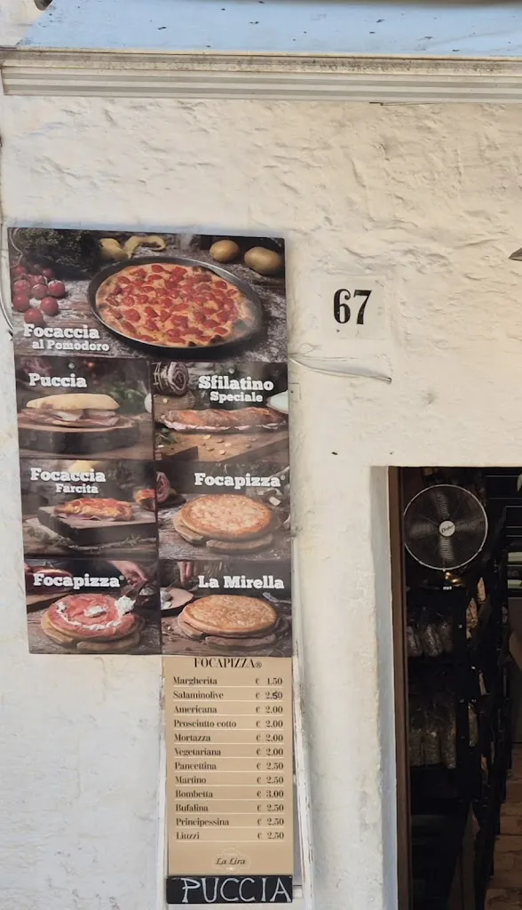 Menu_La Lira Focacceria_Alberobello_image_3