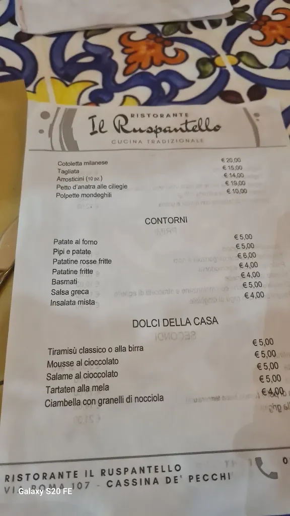 Menu_Ristorante Il Ruspantello - Cucina Tradizionale_Cassina de' Pecchi_image_4
