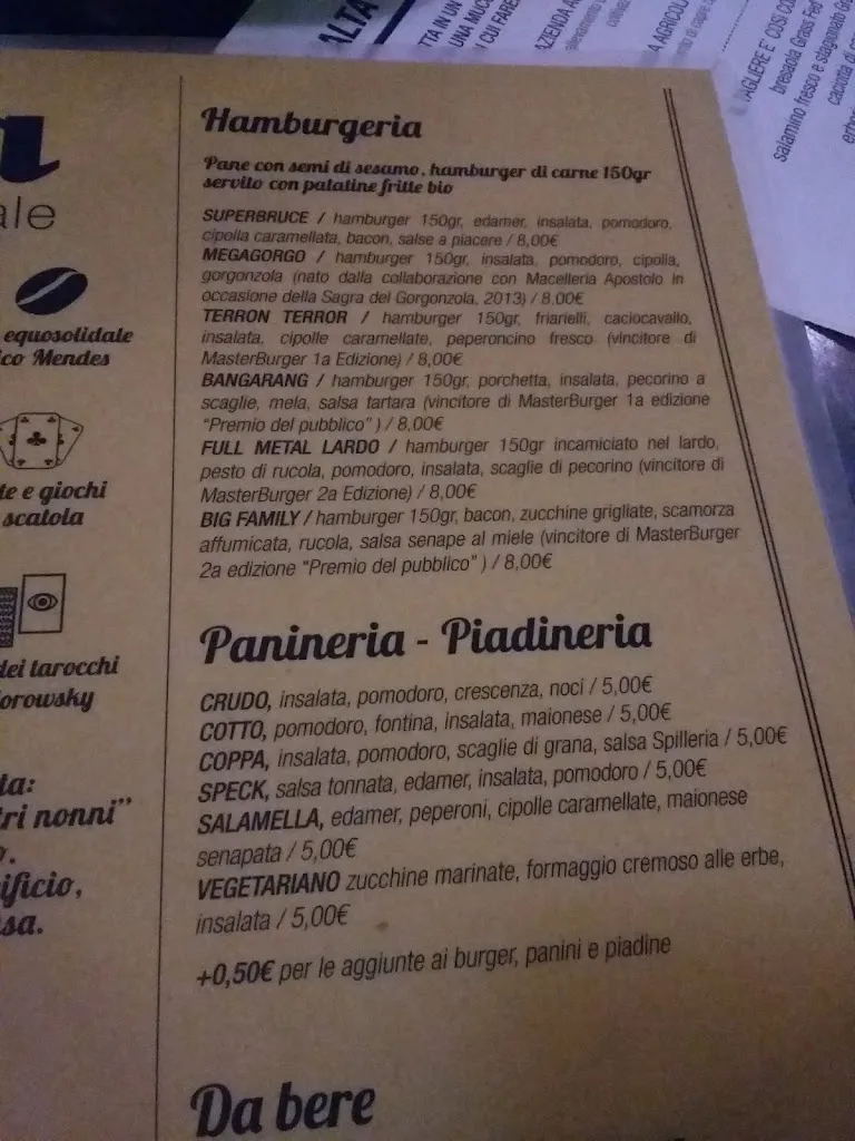 Menu_La Spilleria_Cassina de' Pecchi_image_2