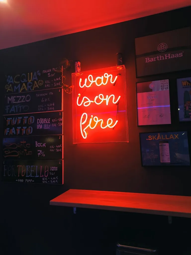 Menü_Birrificio WAR_Cassina de' Pecchi_Bild_3