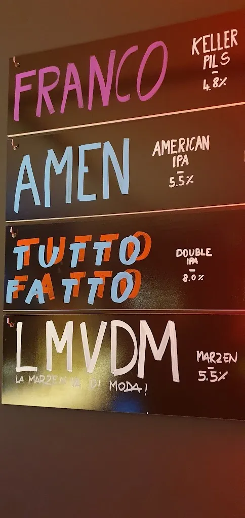 Menü_Birrificio WAR_Cassina de' Pecchi_Bild_4