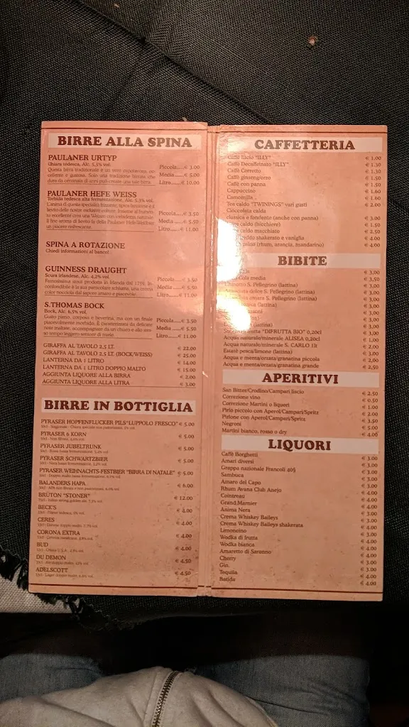 Menu_Bar Il Baccanale_Castegnato_image_3