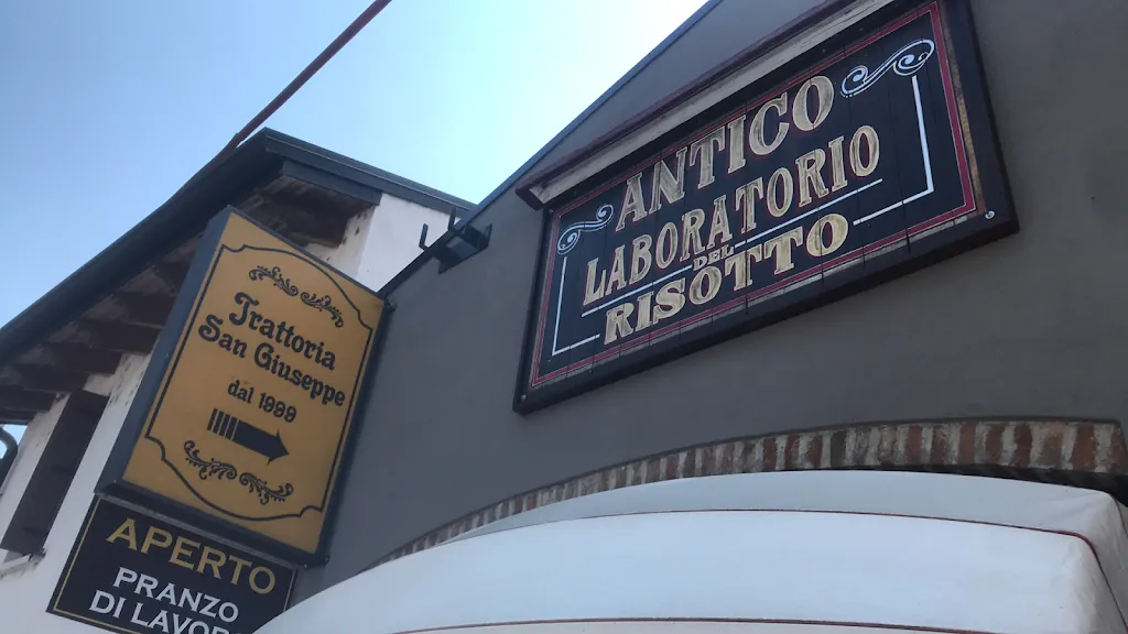 Trattoria San Giuseppe Antico Laboratorio del Risotto restaurant in Castel d'Ario