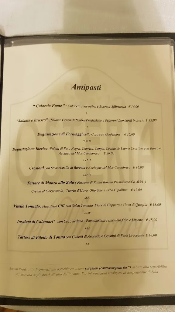 Menu_Osteria del Vinacciolo_Castano Primo_image_1