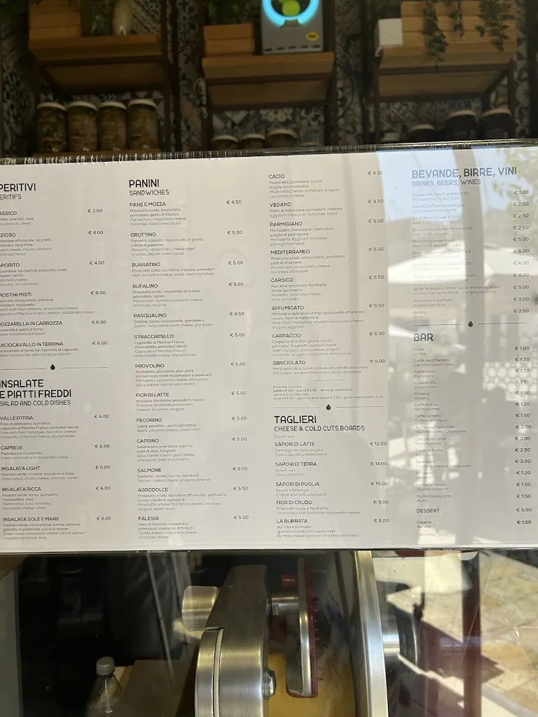 Menu_Paninoteca Pane e Mozza - casari e salumieri_Alberobello_image_3