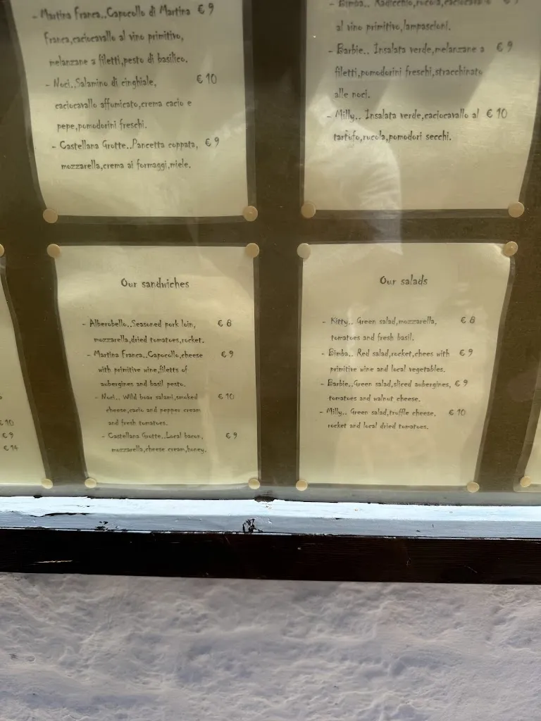 Menu_NeWynd Bar & traditional food experience_Alberobello_image_4