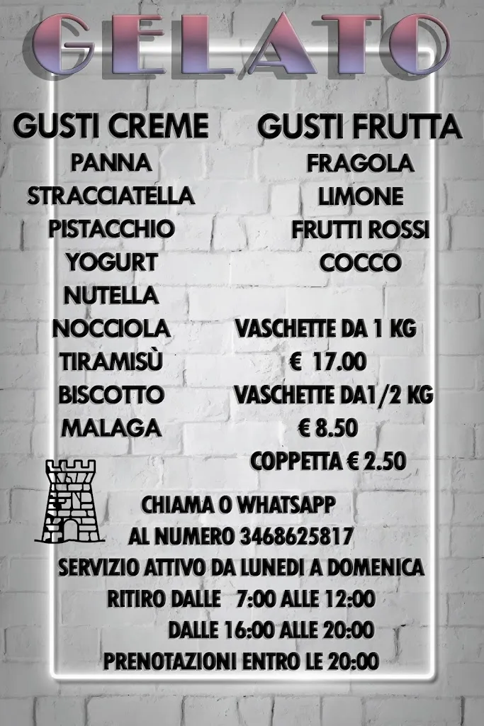 Menu_Bar Castello_Castel Rozzone_image_2