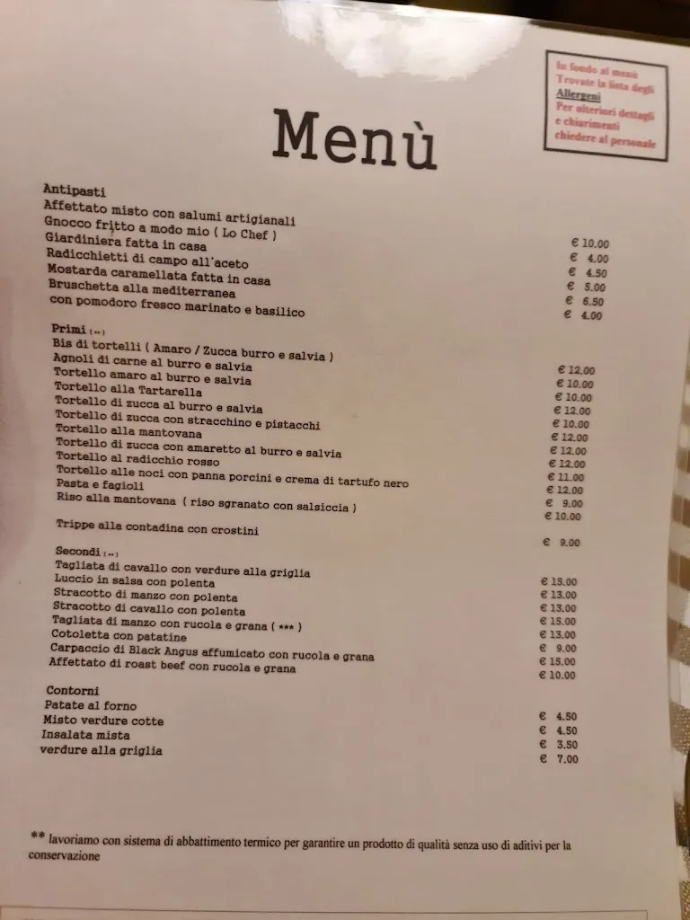 Menu_Osteria la pialla_Castel Goffredo_image_1