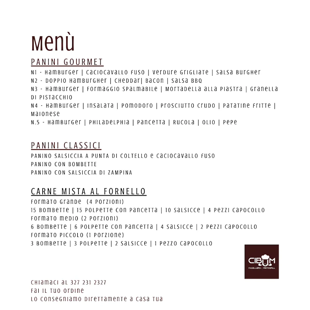 Menu_CIBUM - Macelleria Ristogrill - Alberobello_Alberobello_image_1