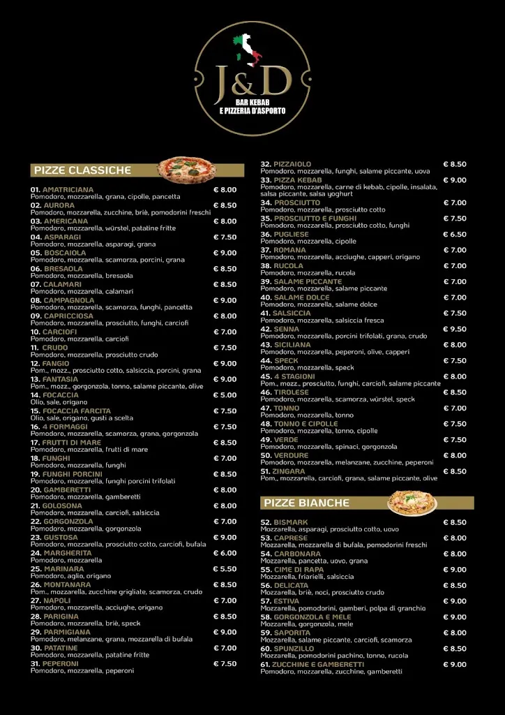 Menu_J & D BAR KEBAB PIZZERIA DI ASPORTO_Castel Mella_image_2