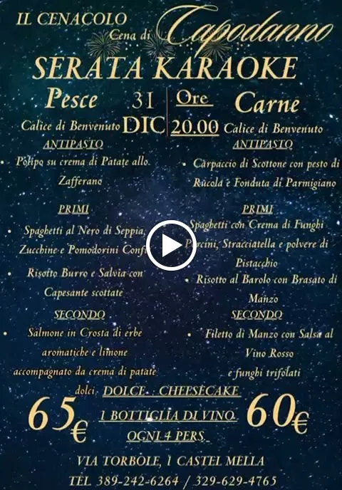 Menu_Pizzeria Ristorante Il Cenacolo_Castel Mella_image_1