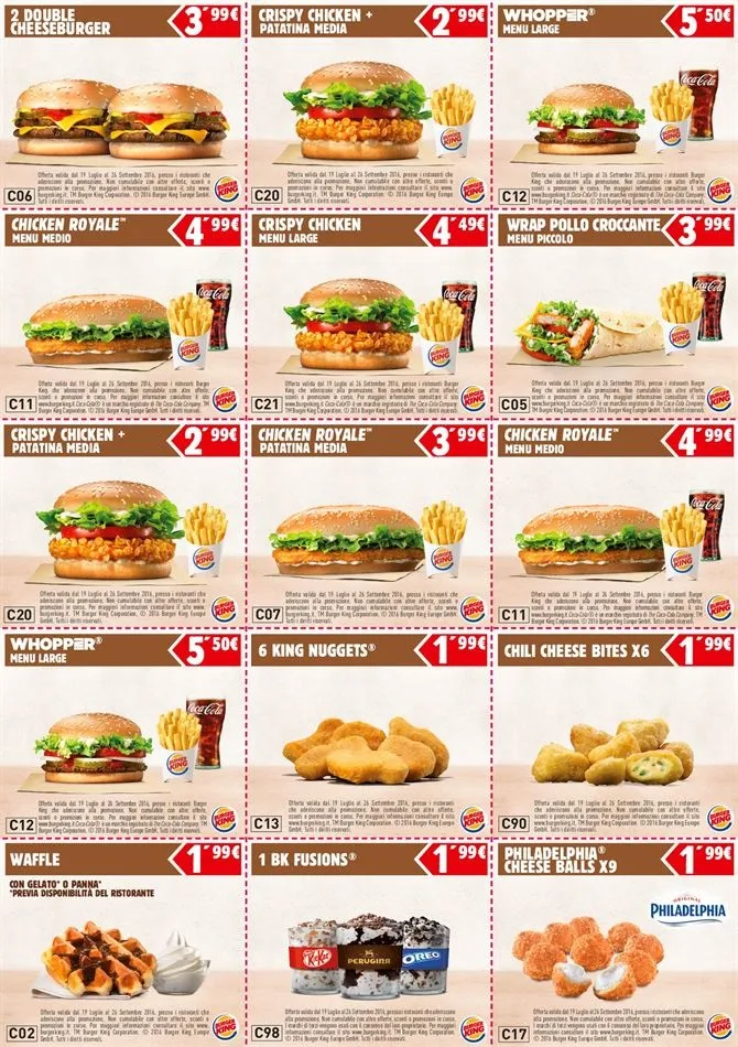 Menu_Burger King_Castel Mella_image_1