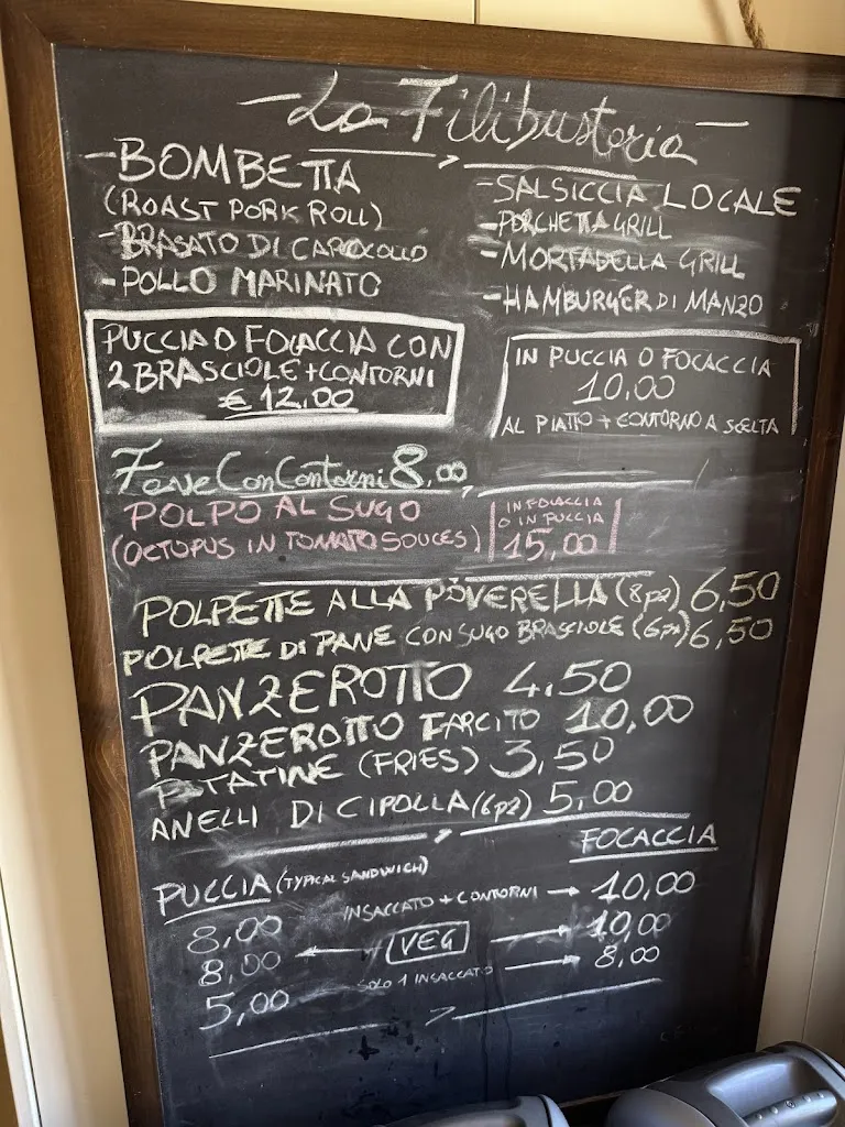 Menu_La Filibusteria - ITALIAN STREET FOOD_Alberobello_image_2