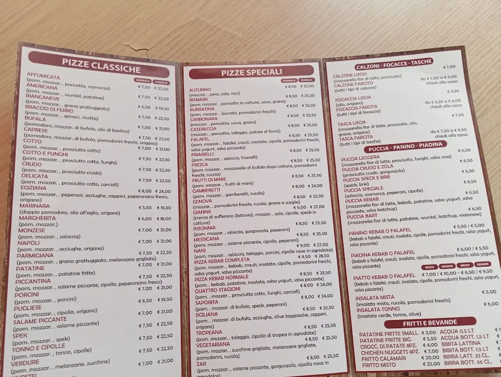 Menu_Pizzeria Paninoteca Da Homer_Castelleone_image_2