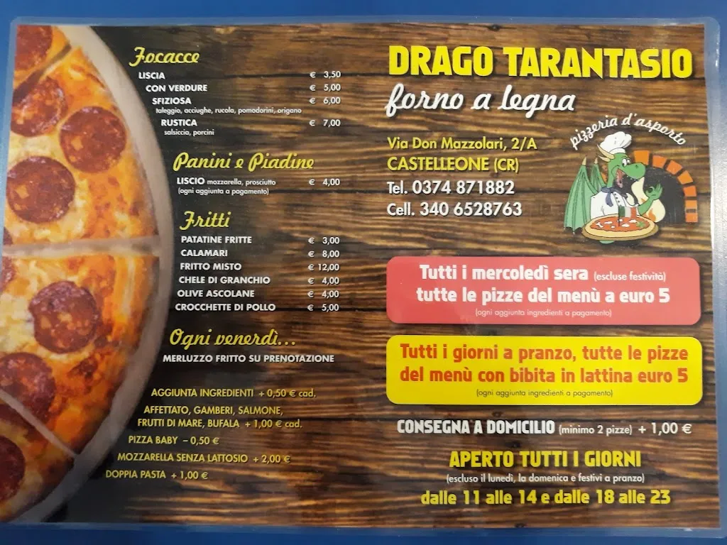 Menu_Pizzeria Drago Tarantasio_Castelleone_image_4