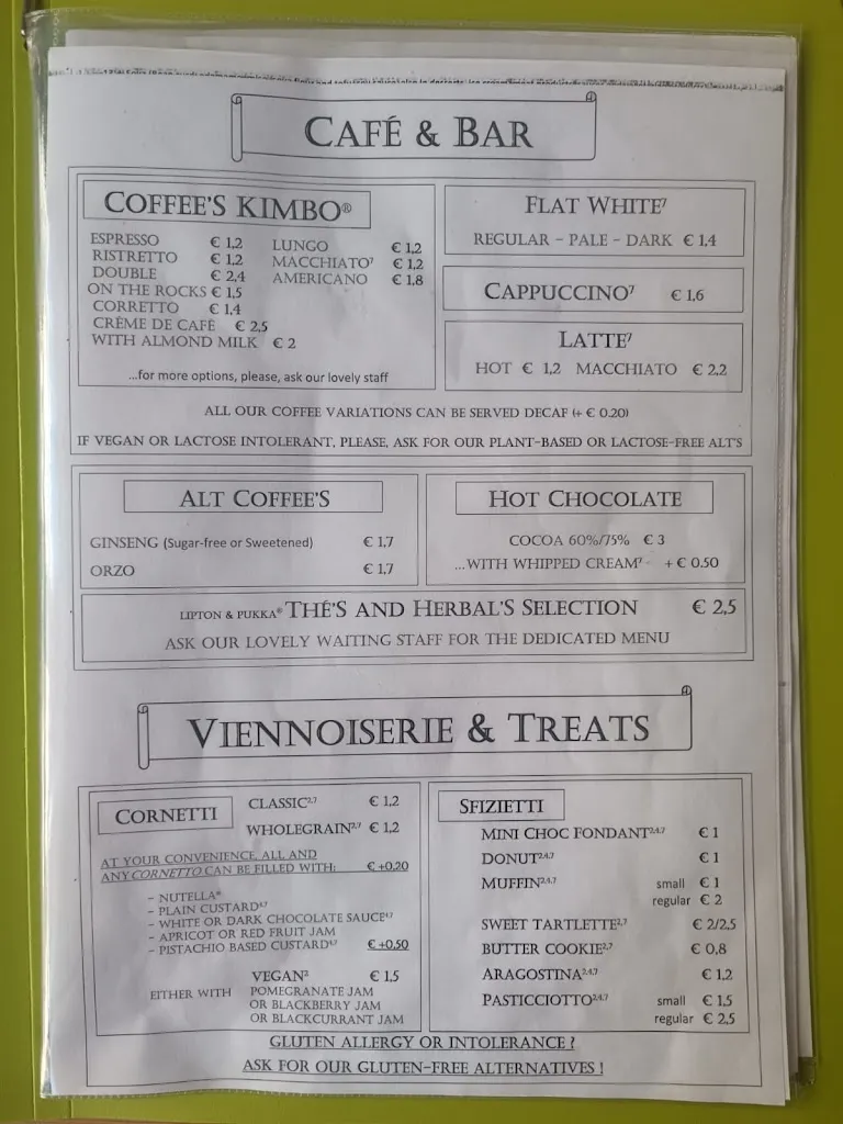 Menu_88 GRADI | Caffè & Gusto_Alberobello_image_3