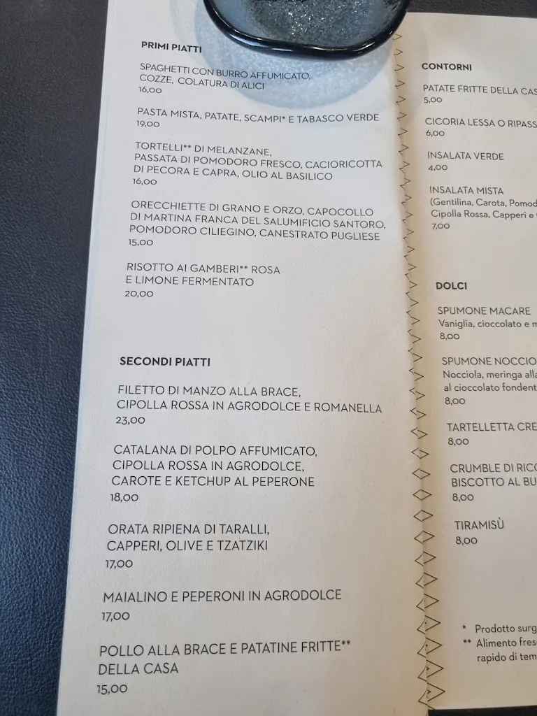 Menu_Le Macare Ristorante_Alezio_immagine_2