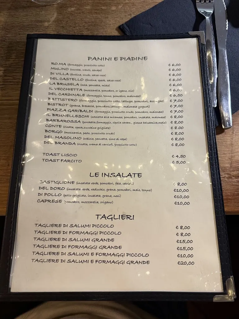 Menu_Caffè del Borgo Castiglione Olona _Castiglione Olona_image_1