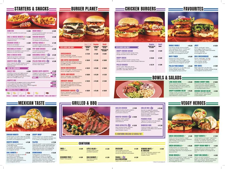 Menu_America Graffiti - Castenedolo_Castenedolo_image_1