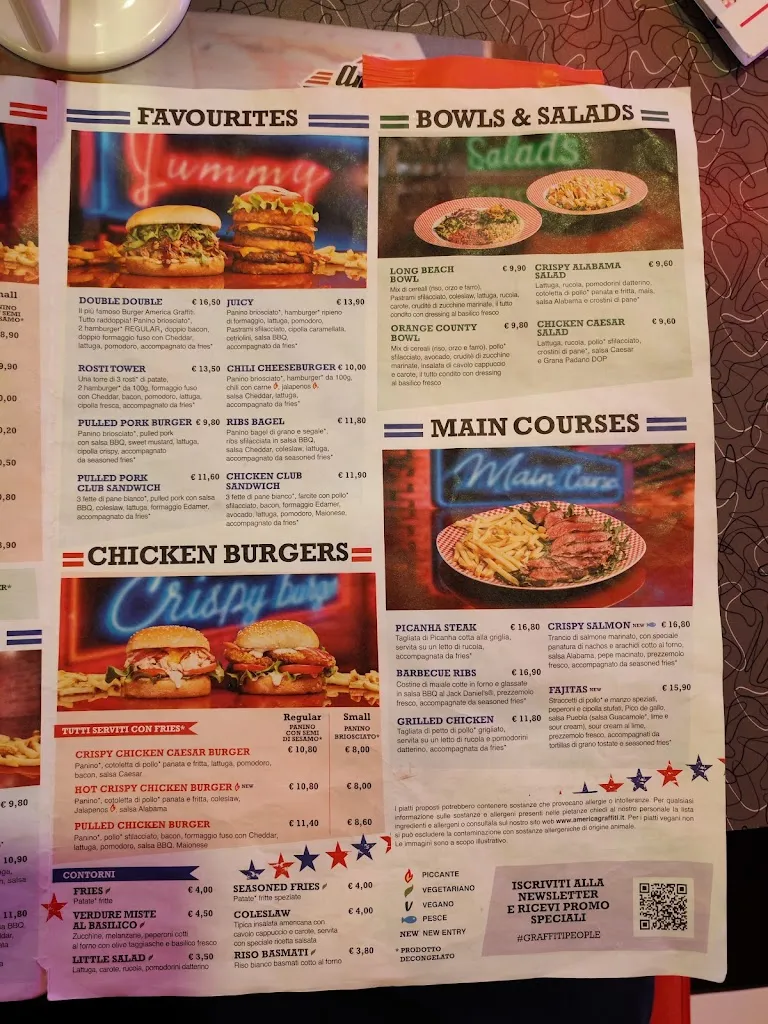 Menu_America Graffiti - Castenedolo_Castenedolo_image_3