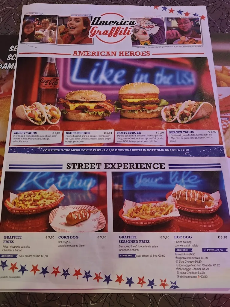 Menu_America Graffiti - Castenedolo_Castenedolo_image_4