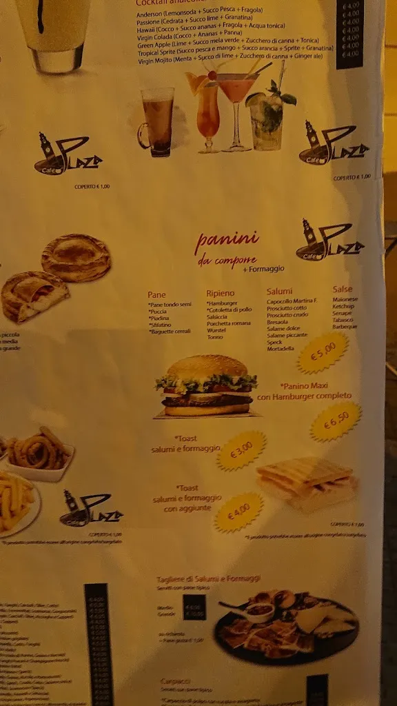Menu_Plaza café restaurant_Alezio_image_3