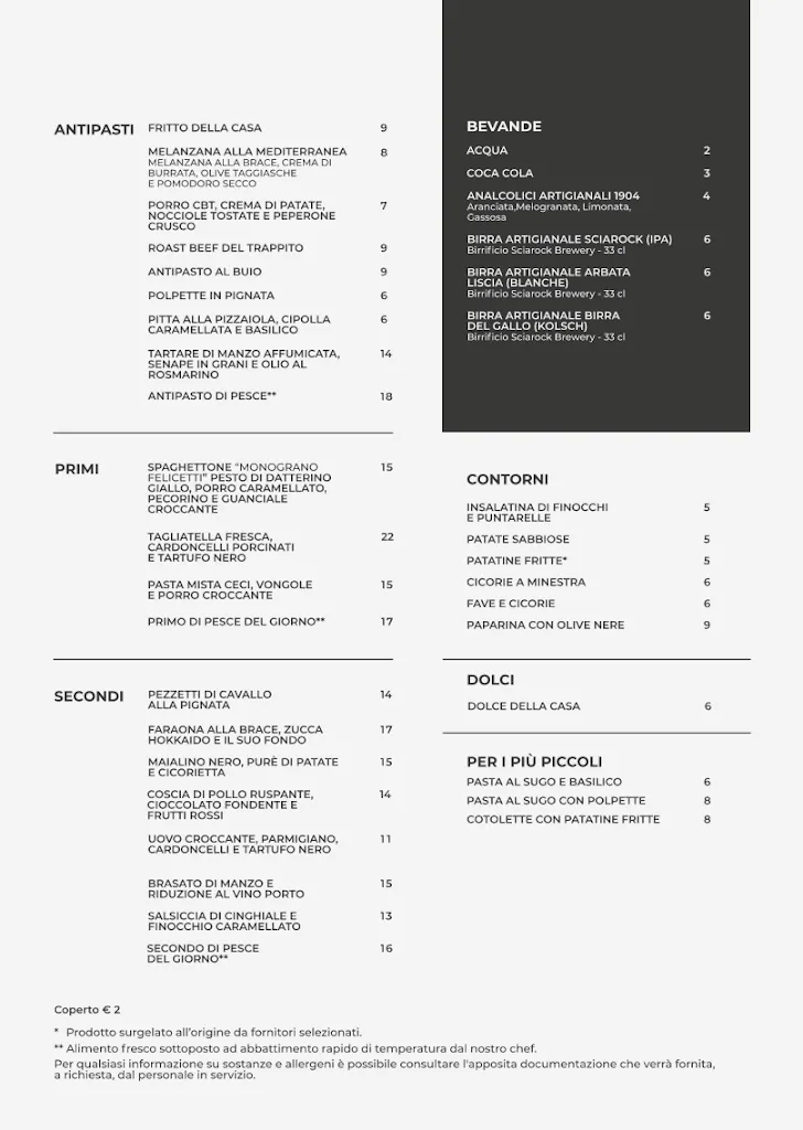 Menu_Trappito Stracca - Ristorante & Masseria_Alezio_image_2